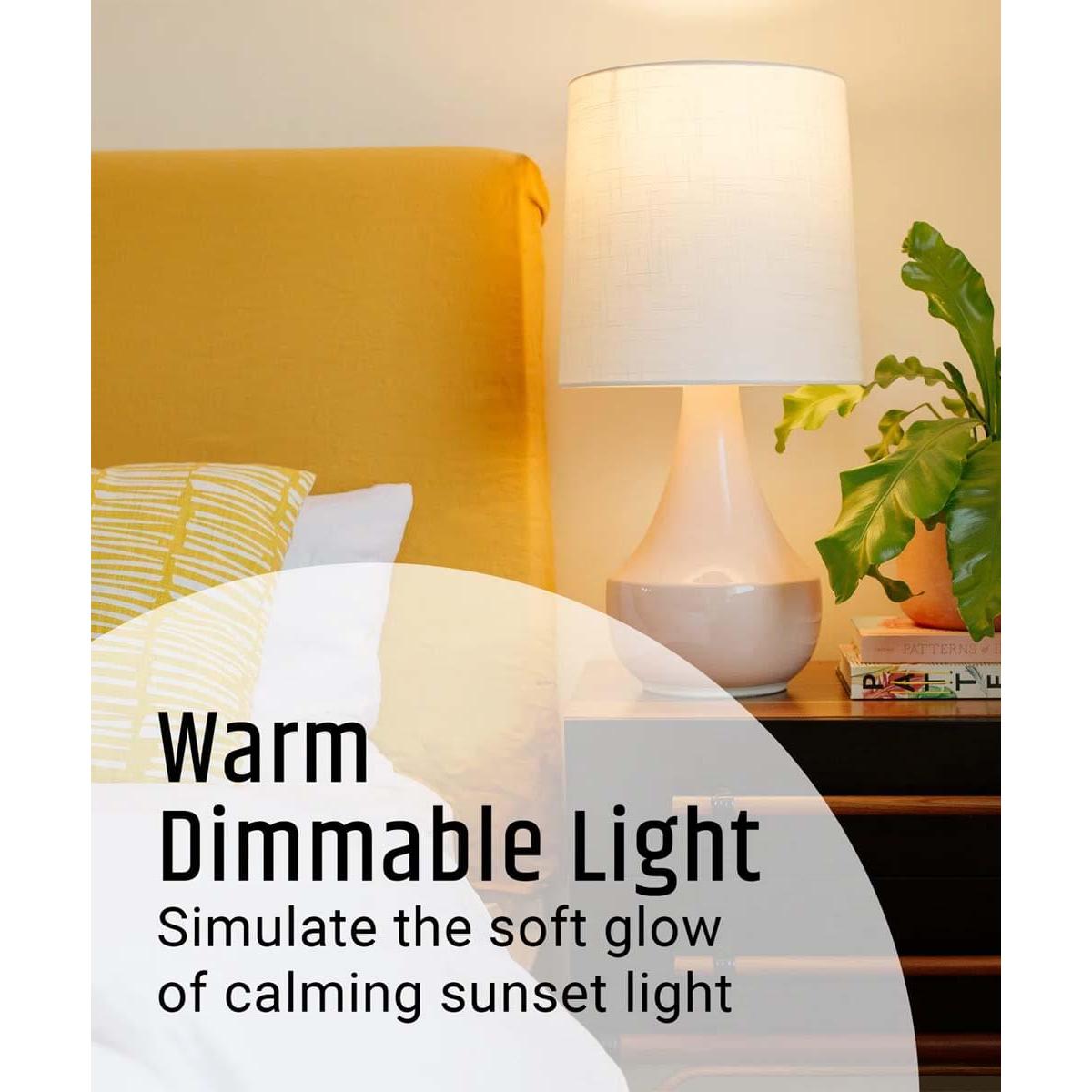 Wind Down A21 100 Watt Dimmable 2700K LED Light Bulb by Brilli (6-Pack)