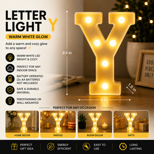 Letter Light | Y