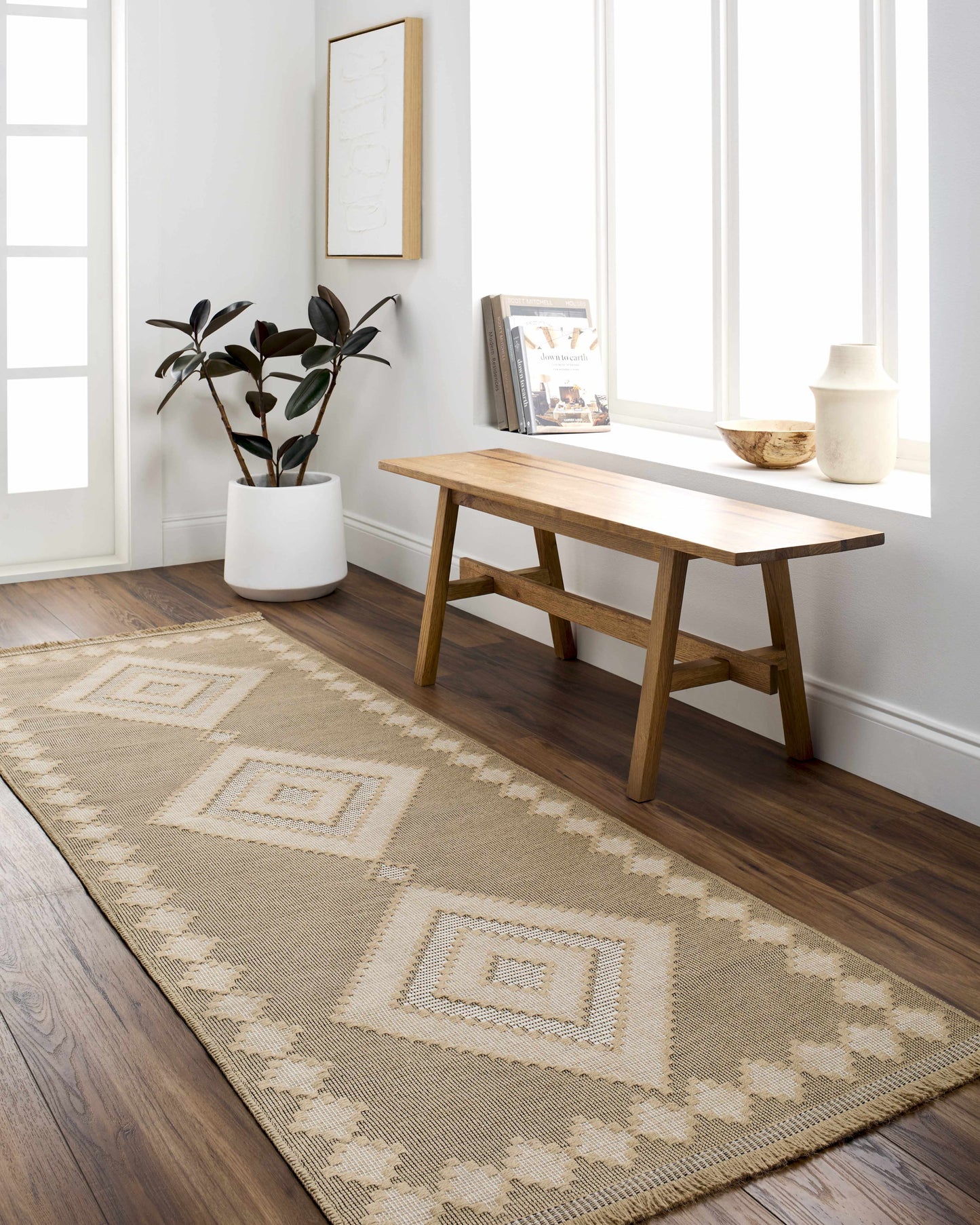 Ziggy Washable Jute Rug - Clearance