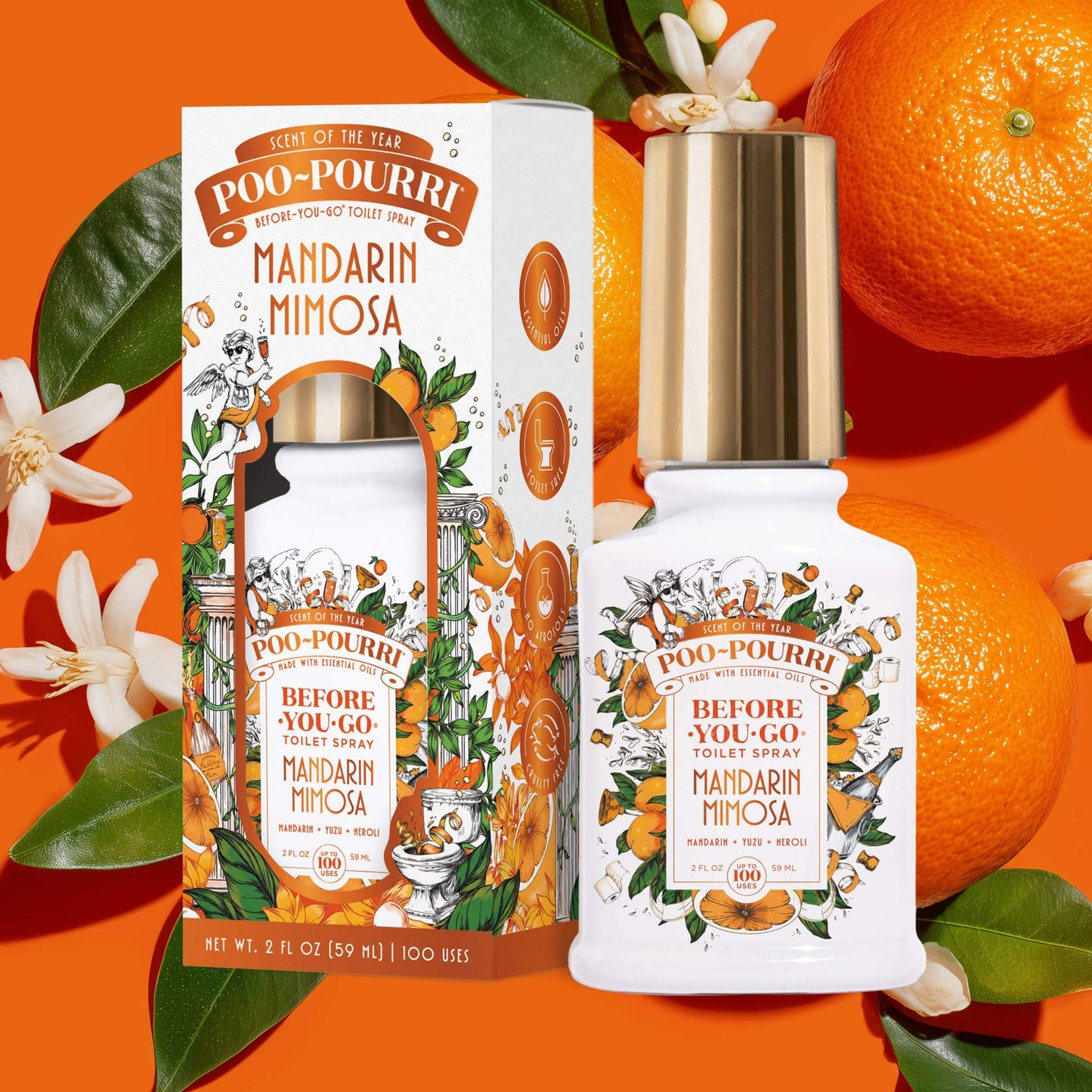 Poo~Pourri Mandarin Mimosa 2oz