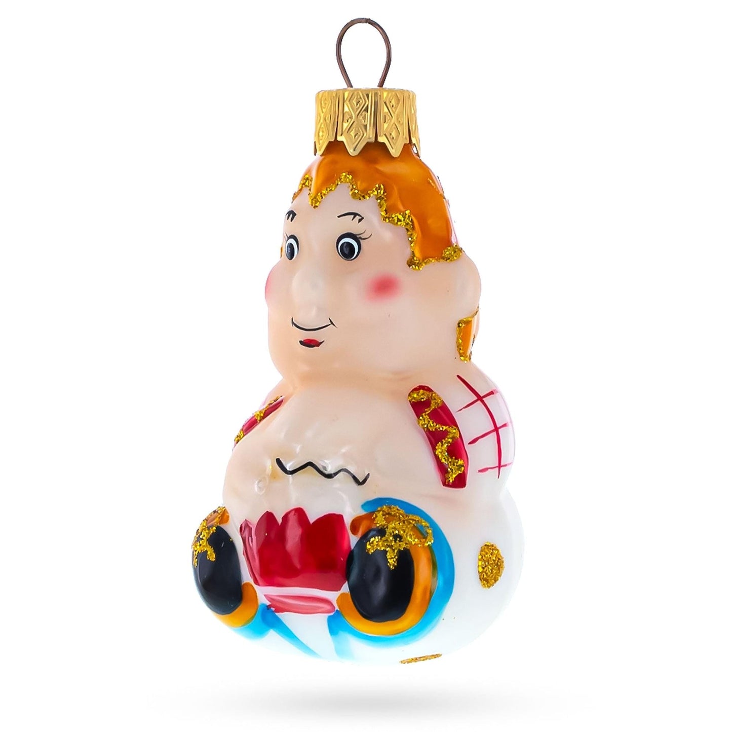 Carlson Fairytale Character Glass Christmas Ornament