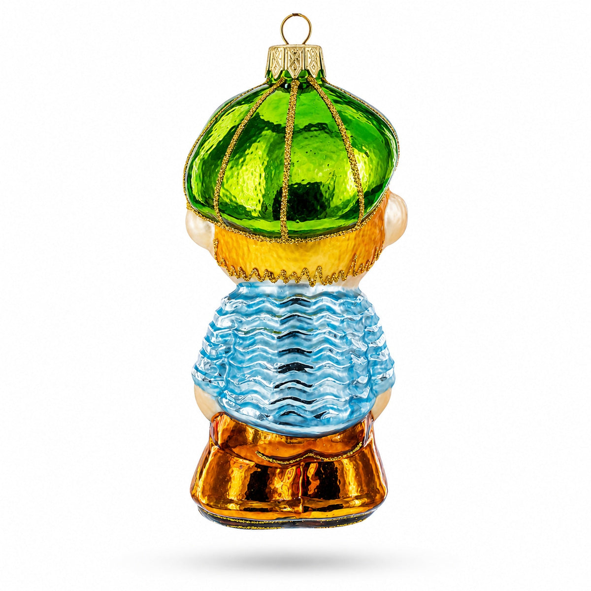 a close up of a christmas ornament