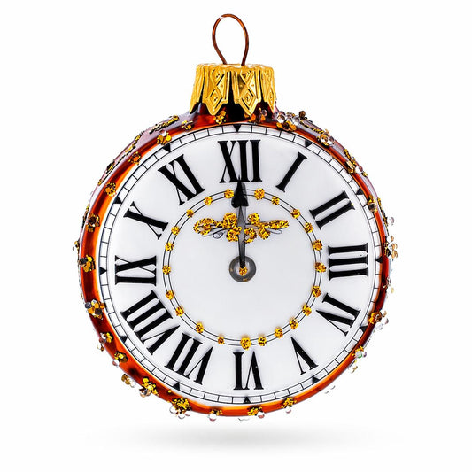 a clock with roman numerals