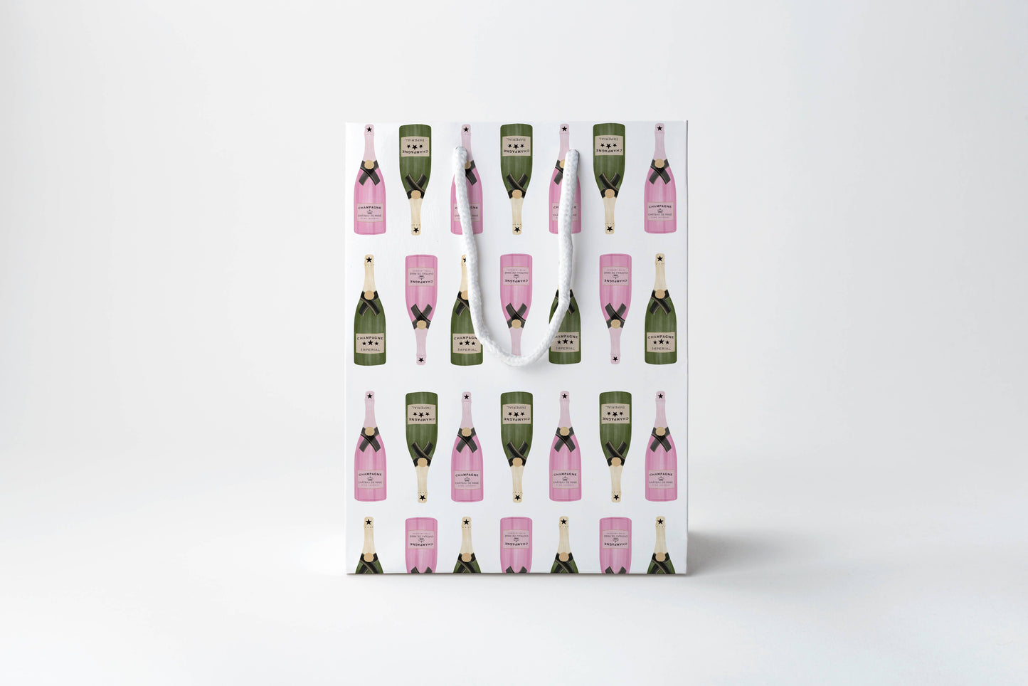 Champagne Bottle Gift Bag | Luxury Gift Bag by JOSIL Paperie