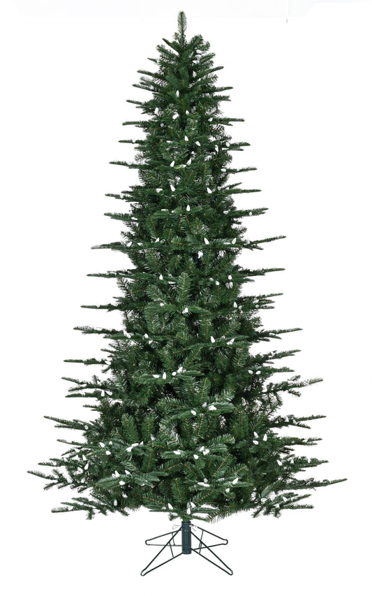 6.5' TREE, 1149 TIPS, METAL STAND, 47" DIA