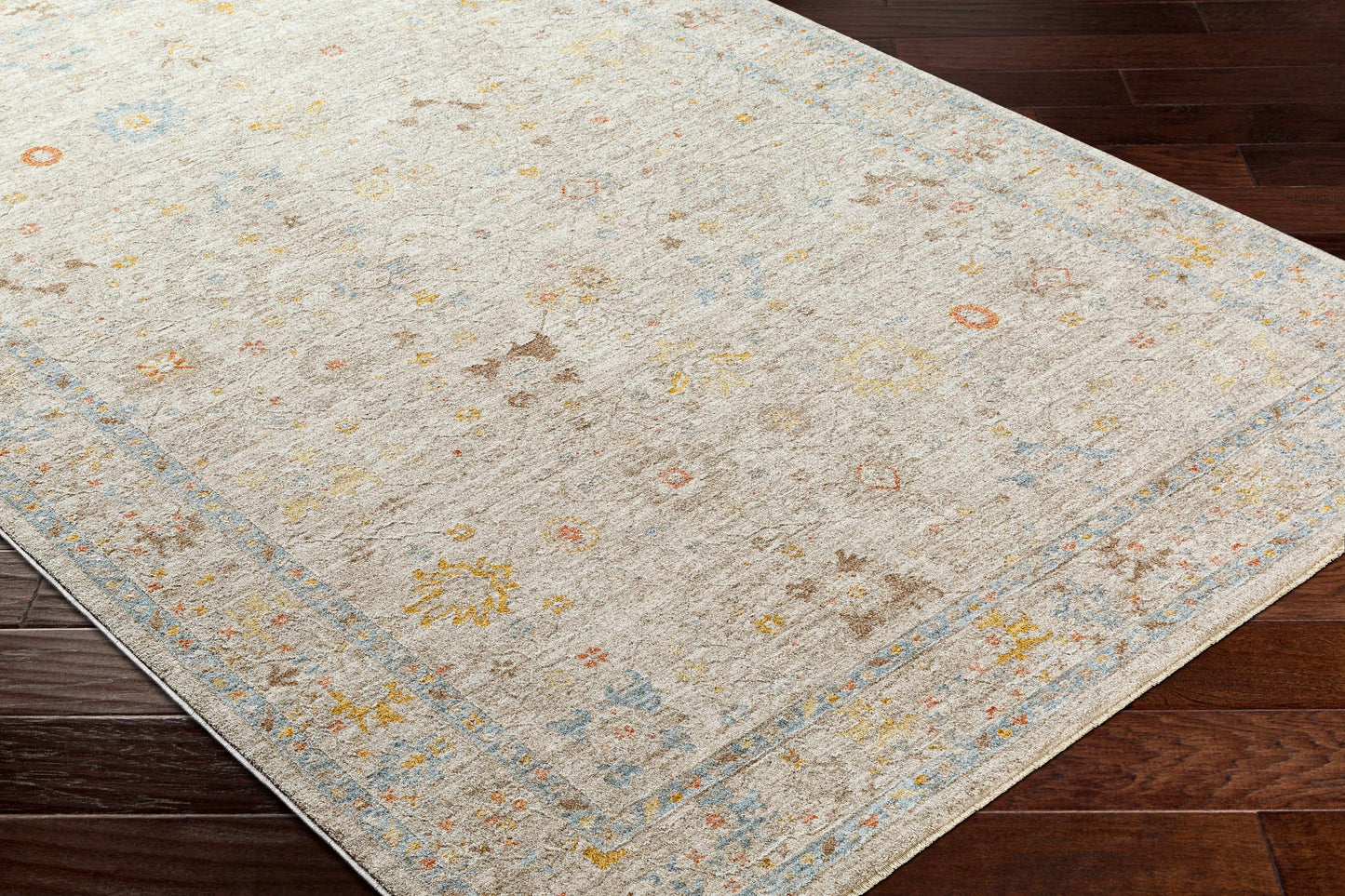 Amina Oushak Thick Luxe Area Rug