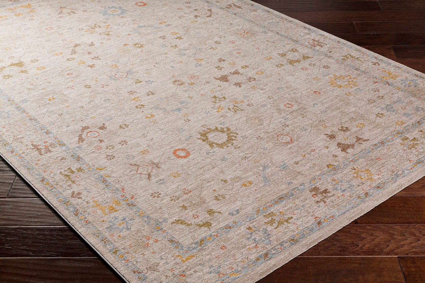 Amina Oushak Thick Luxe Area Rug