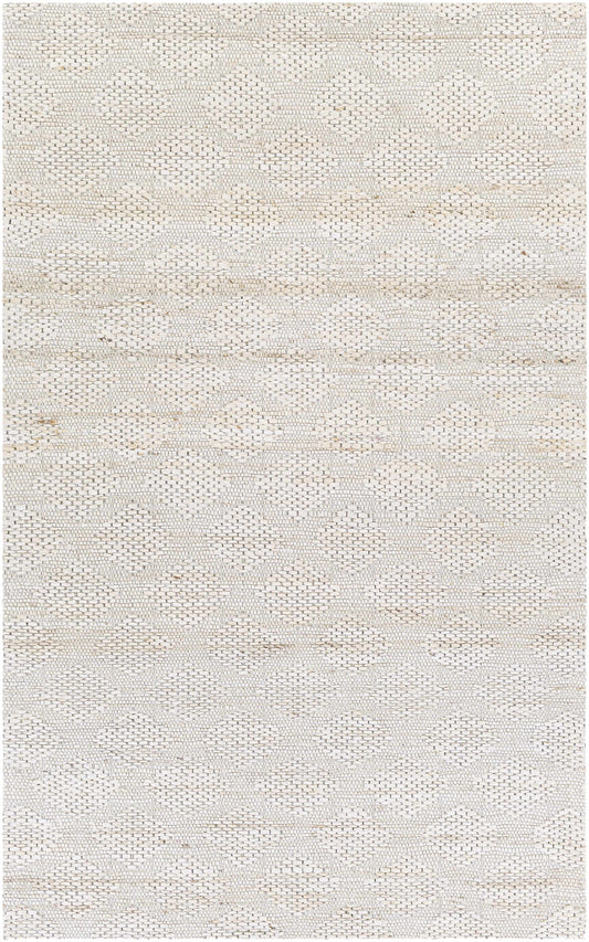 Angaston Beige Hand-Woven Jute Rug - Clearance