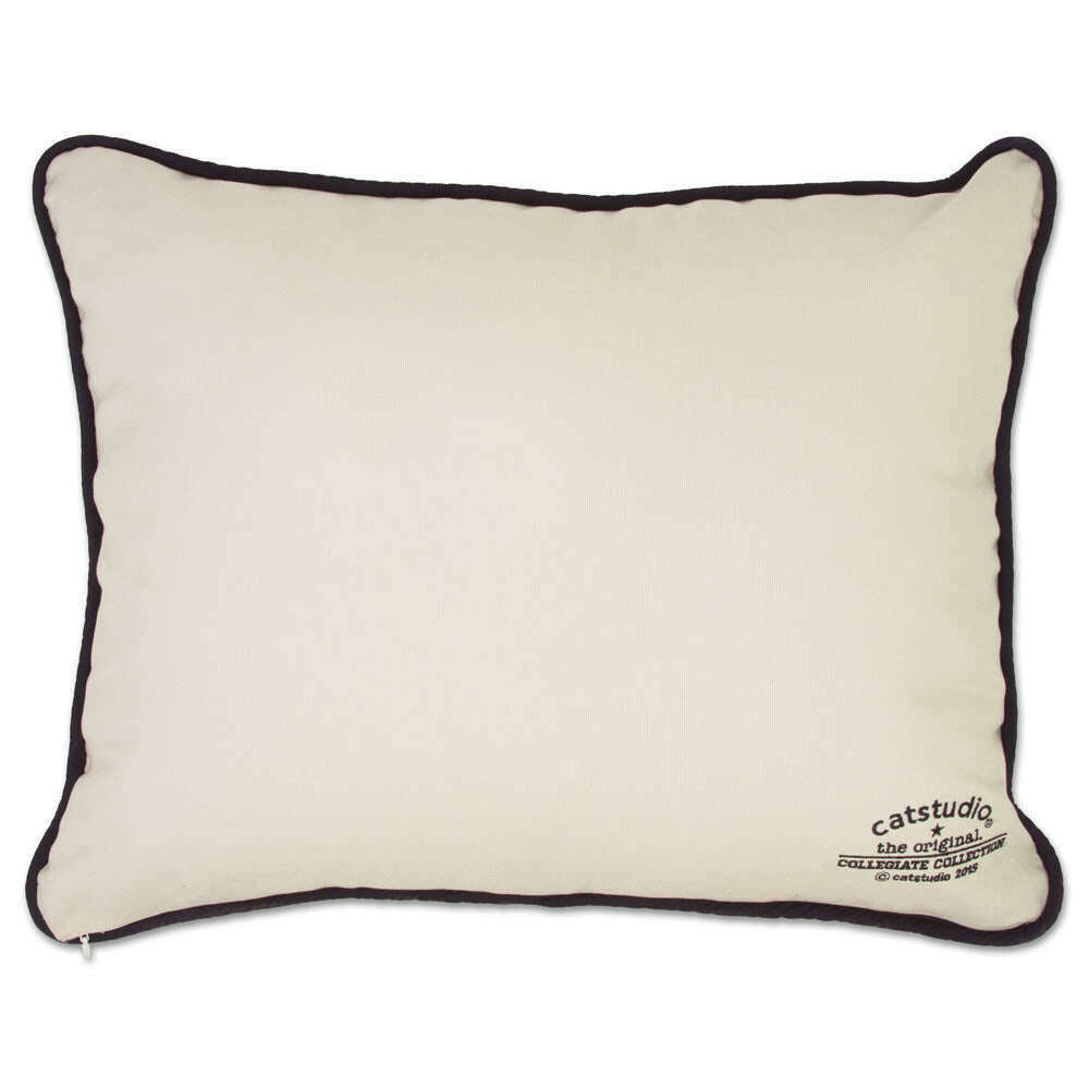 Appalachian State University Collegiate Embroidered Pillow by CatStudio