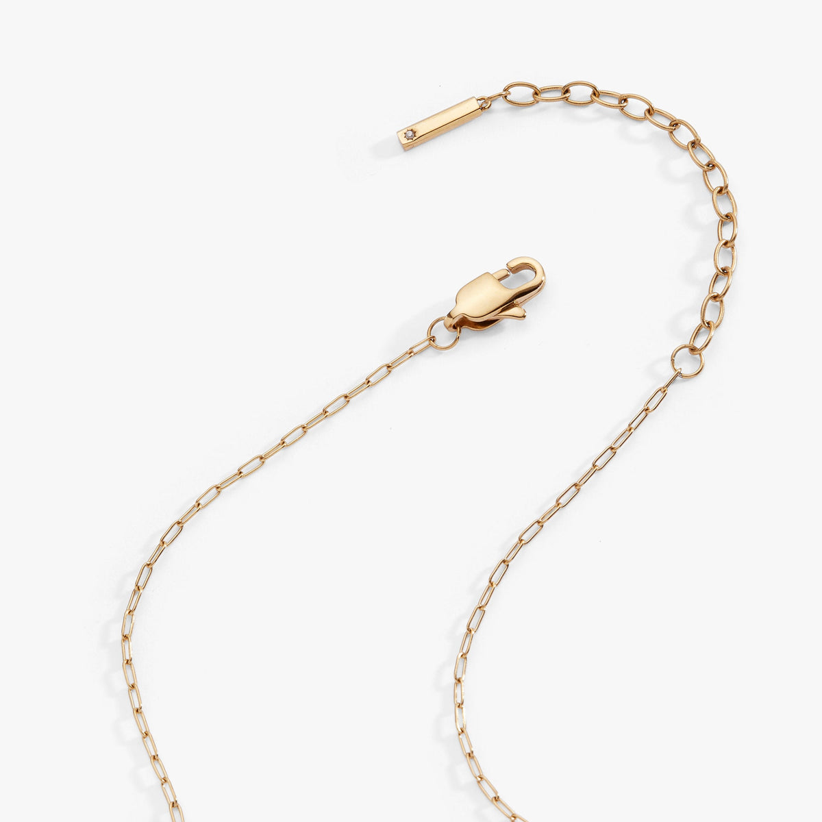 Aries Zodiac Charm Cluster Necklace