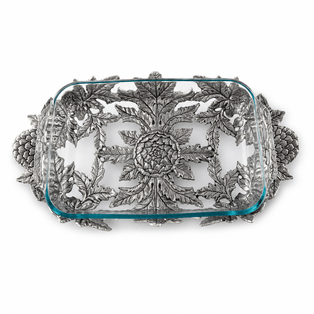Artichoke Pyrex Holder 3qt