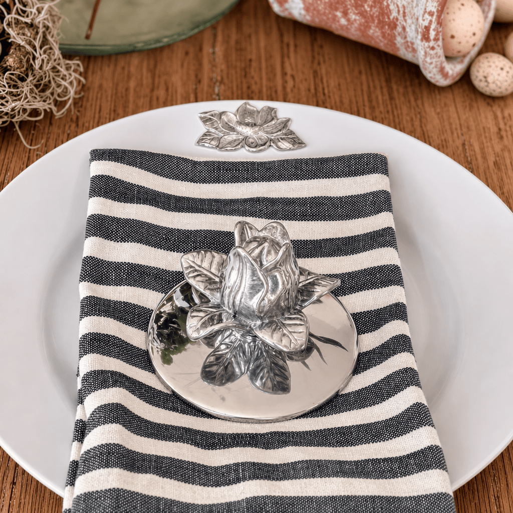 Magnolia Melamine Lunch Plates - Set of 4