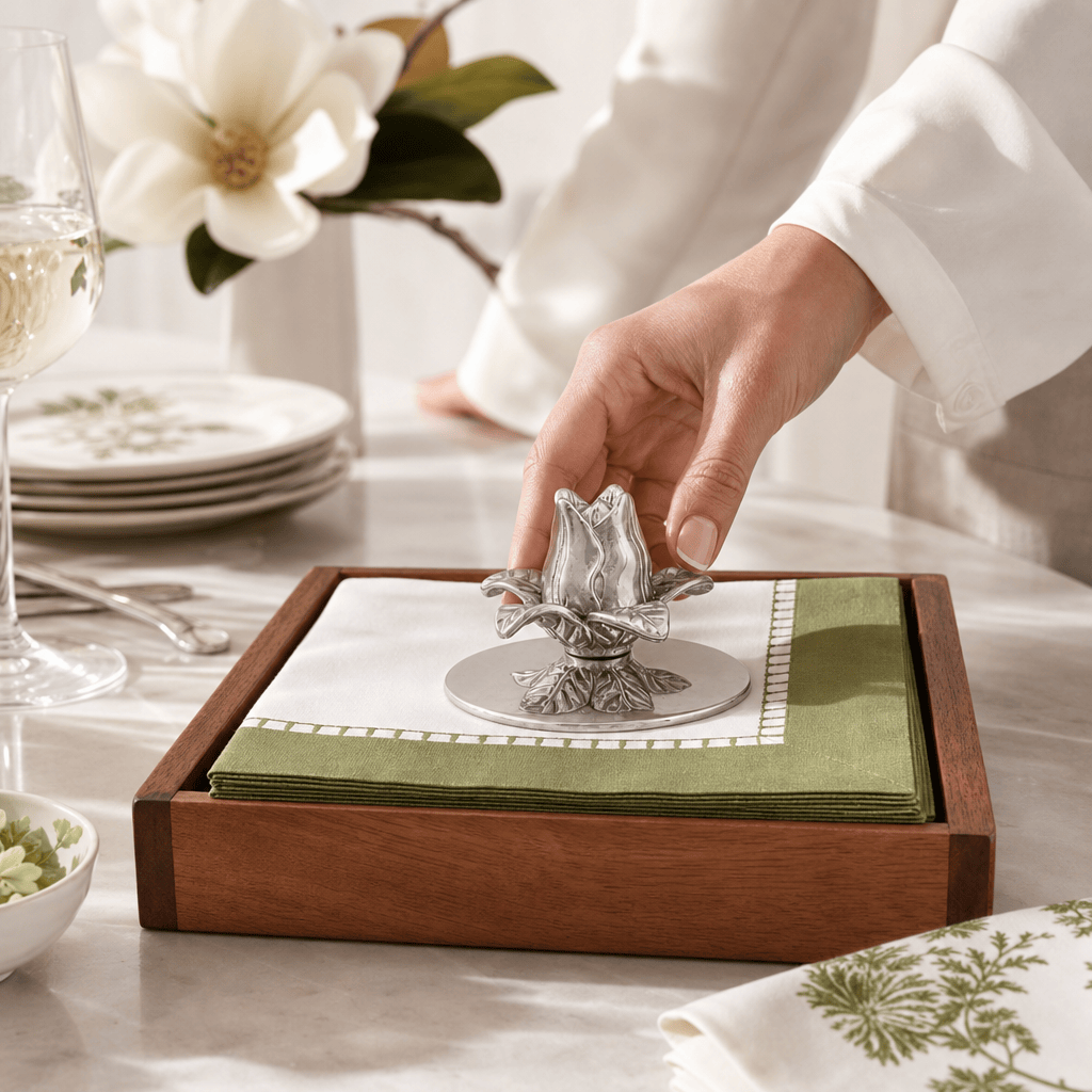 Magnolia Napkin Weight