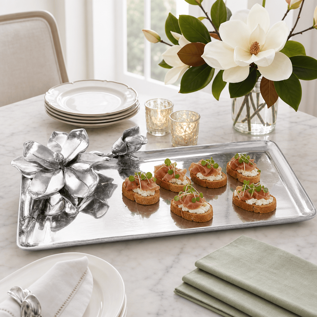 Magnolia Oblong Tray