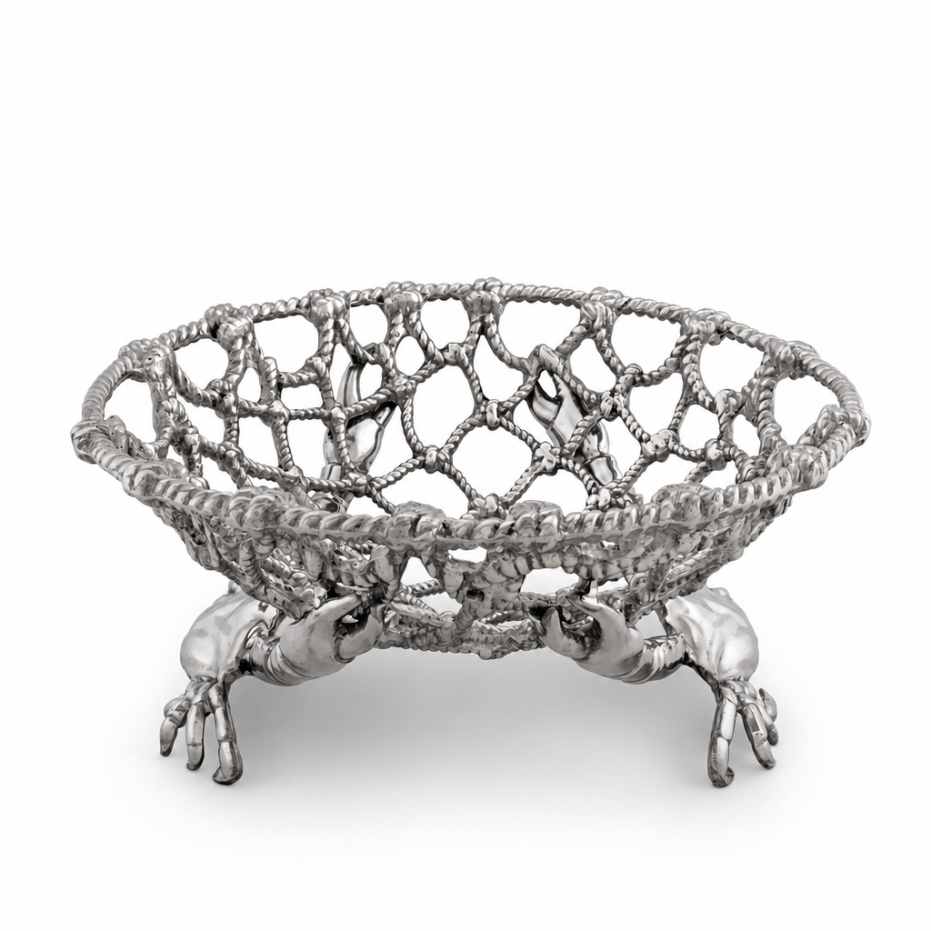 Crab and Net Fruit Basket