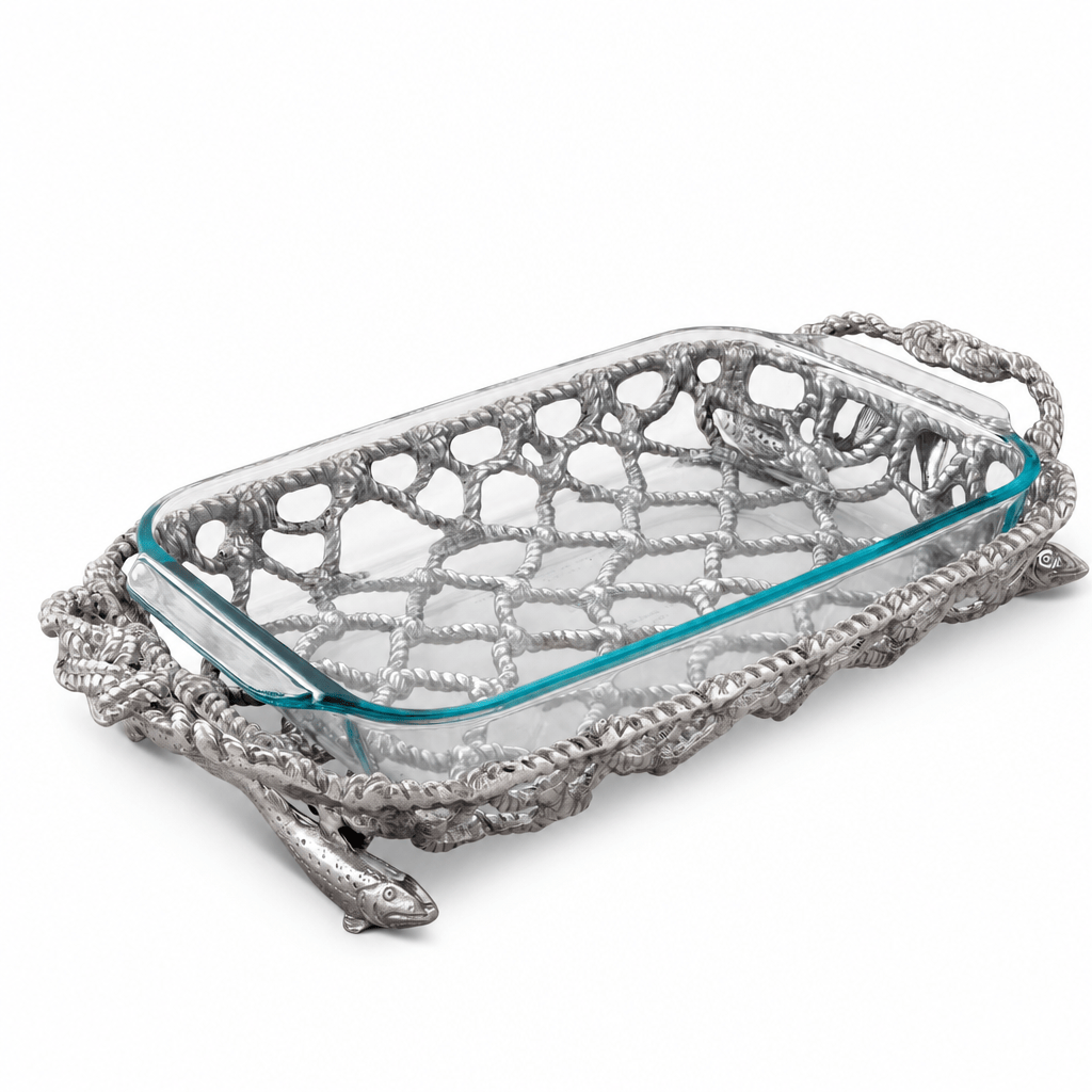 Fish Net Casserole / Pyrex Holder