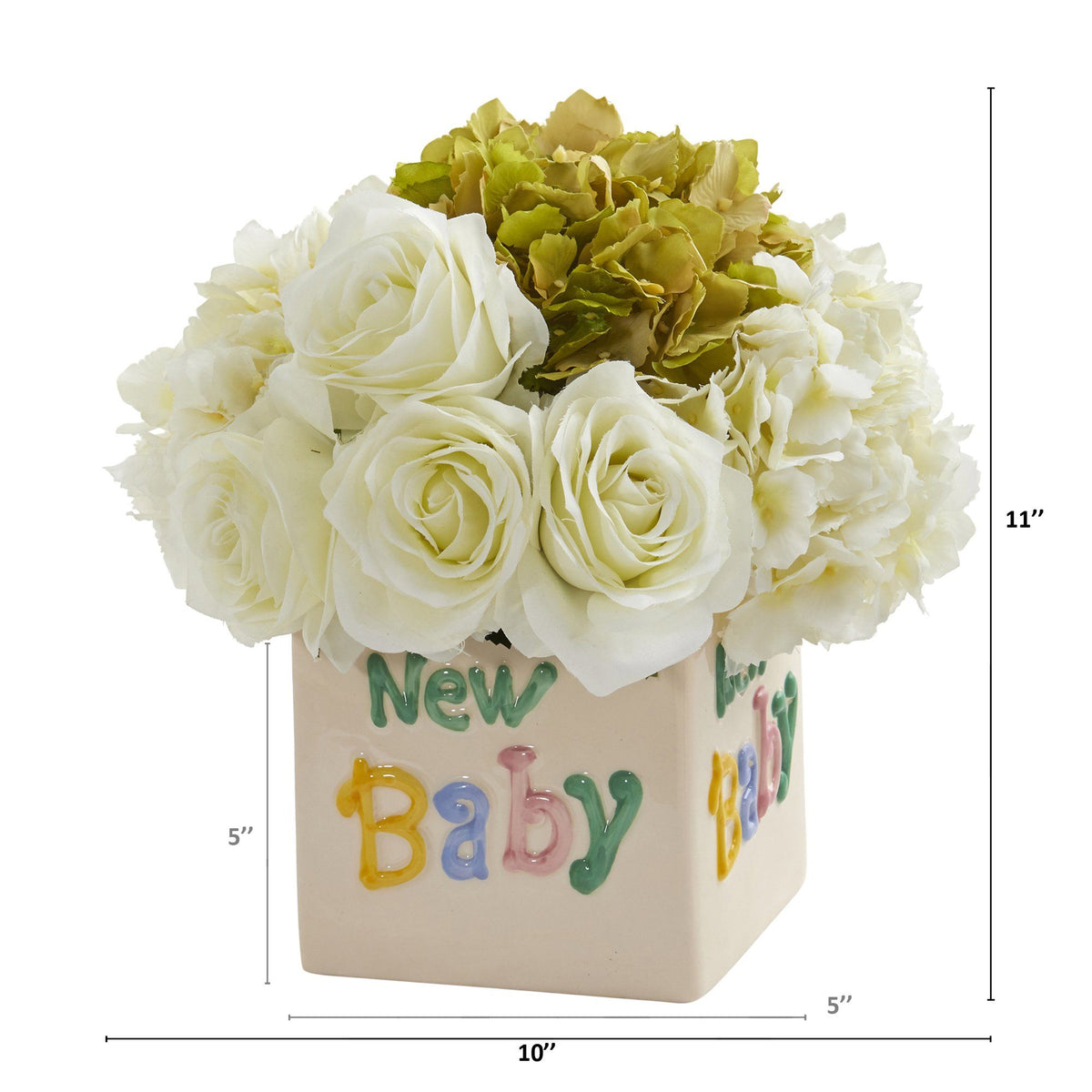 a white and yellow flowers in a square vase