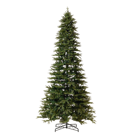 a christmas tree with lights