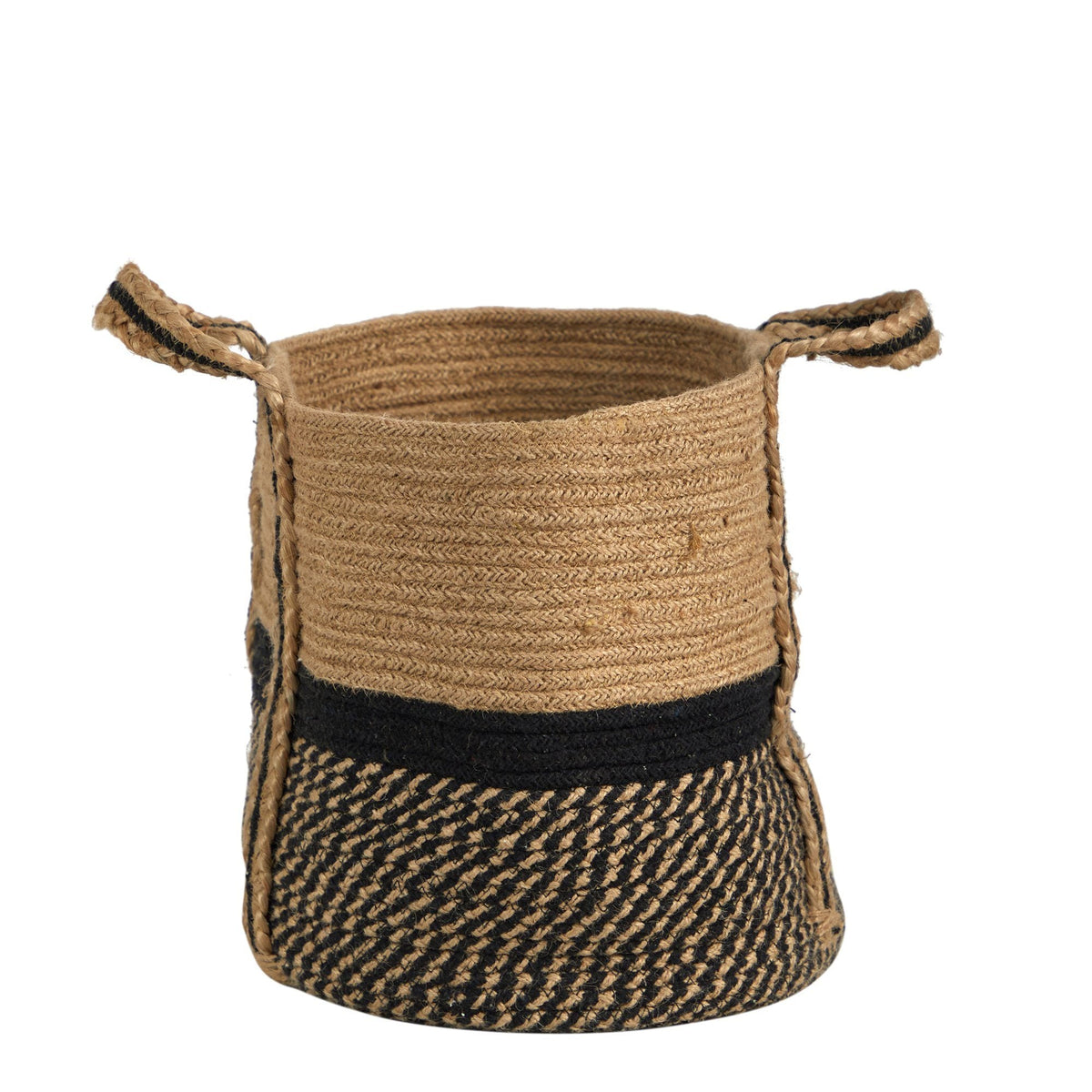 a basket with handles