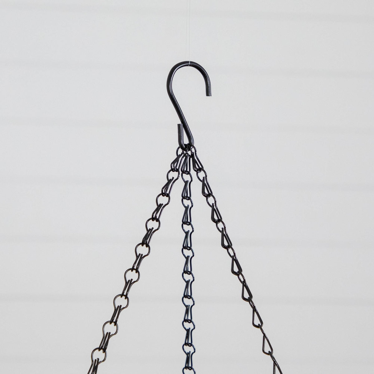 a hook with chains from it