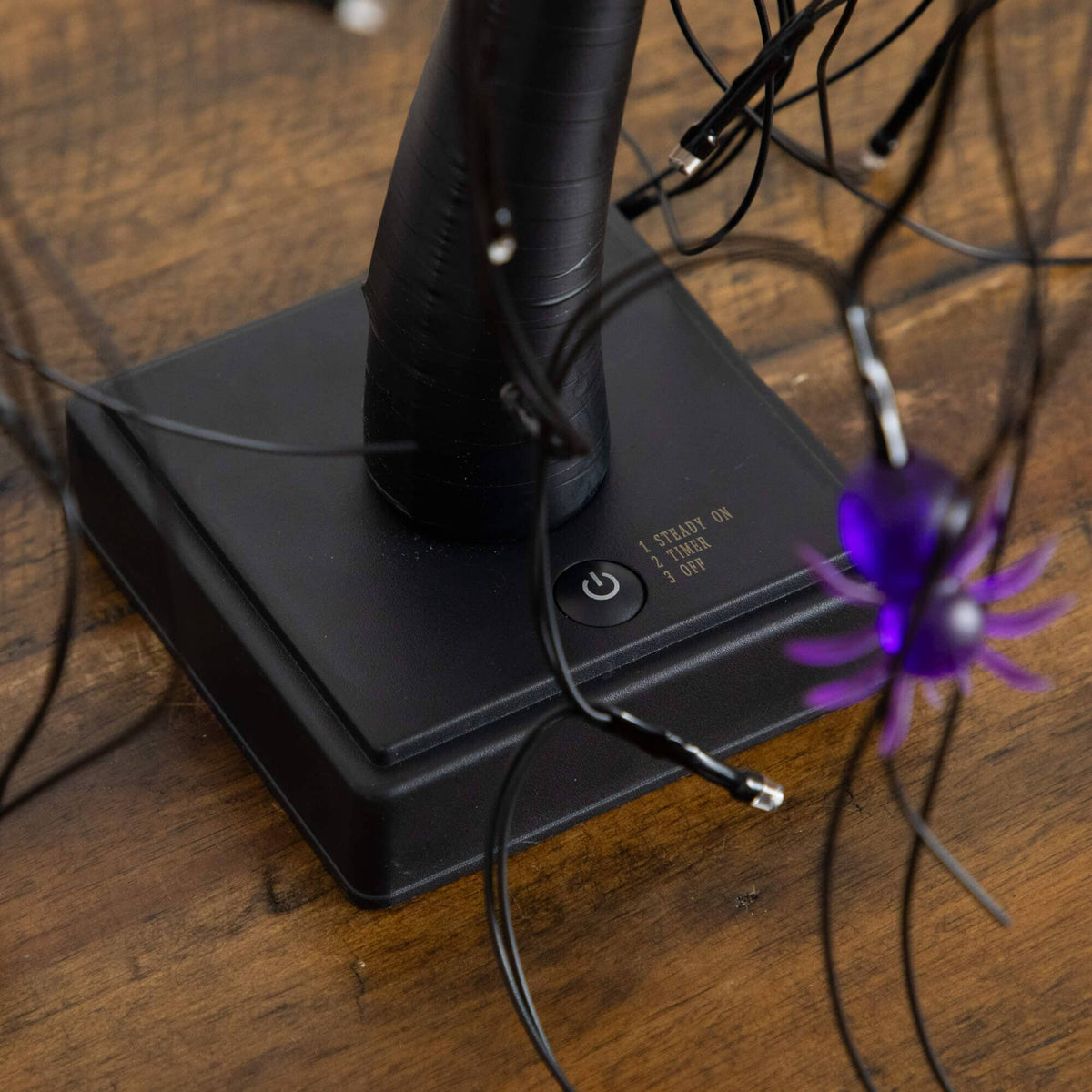 a black object with wires on it