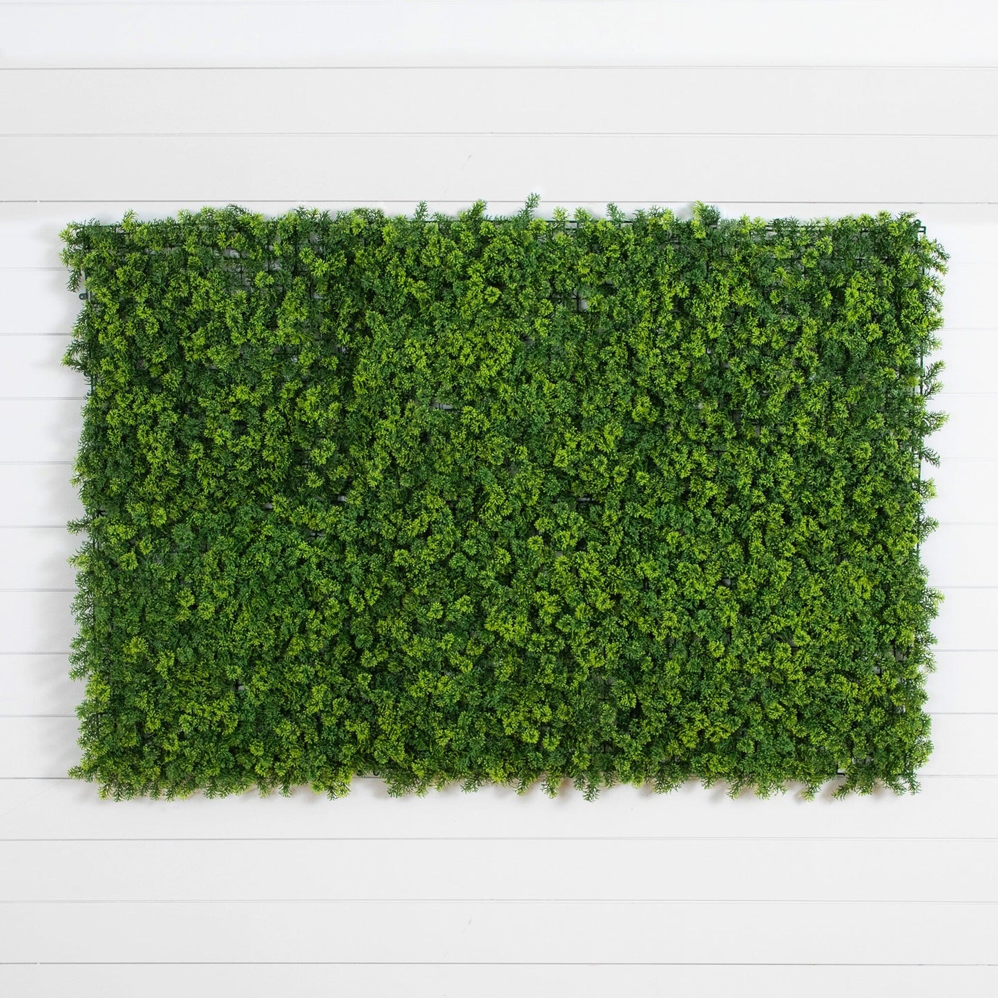 20” x 20” UV Resistant Irish Green Meadow Artificial Living Wall Panels (Indoor/Outdoor) - Set of 6