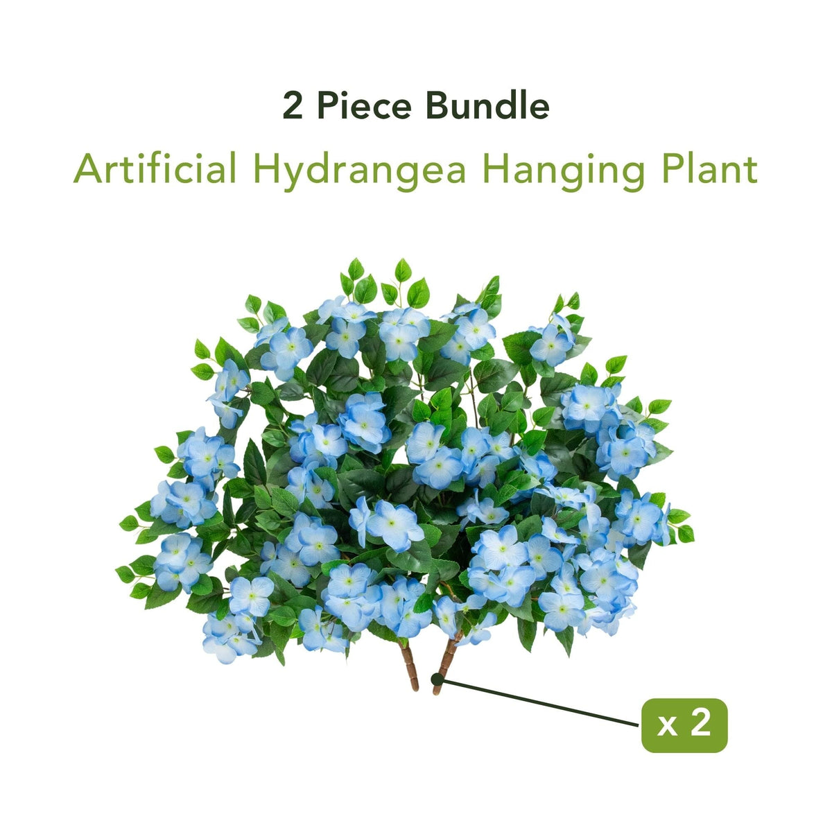 a bunch of blue flowers