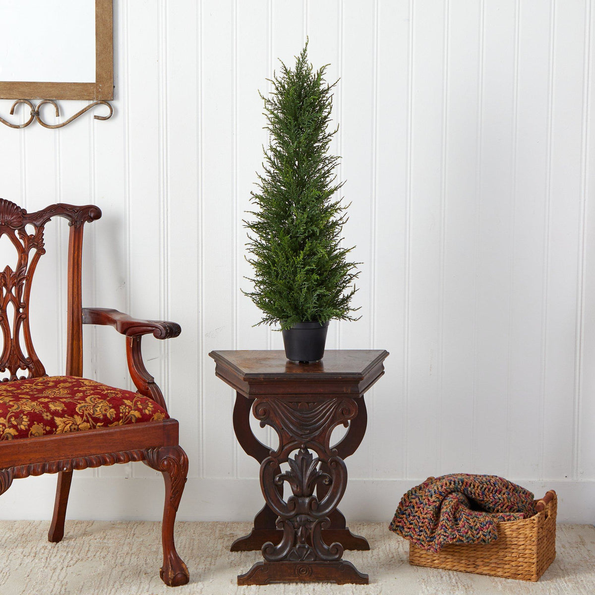 a small tree on a table