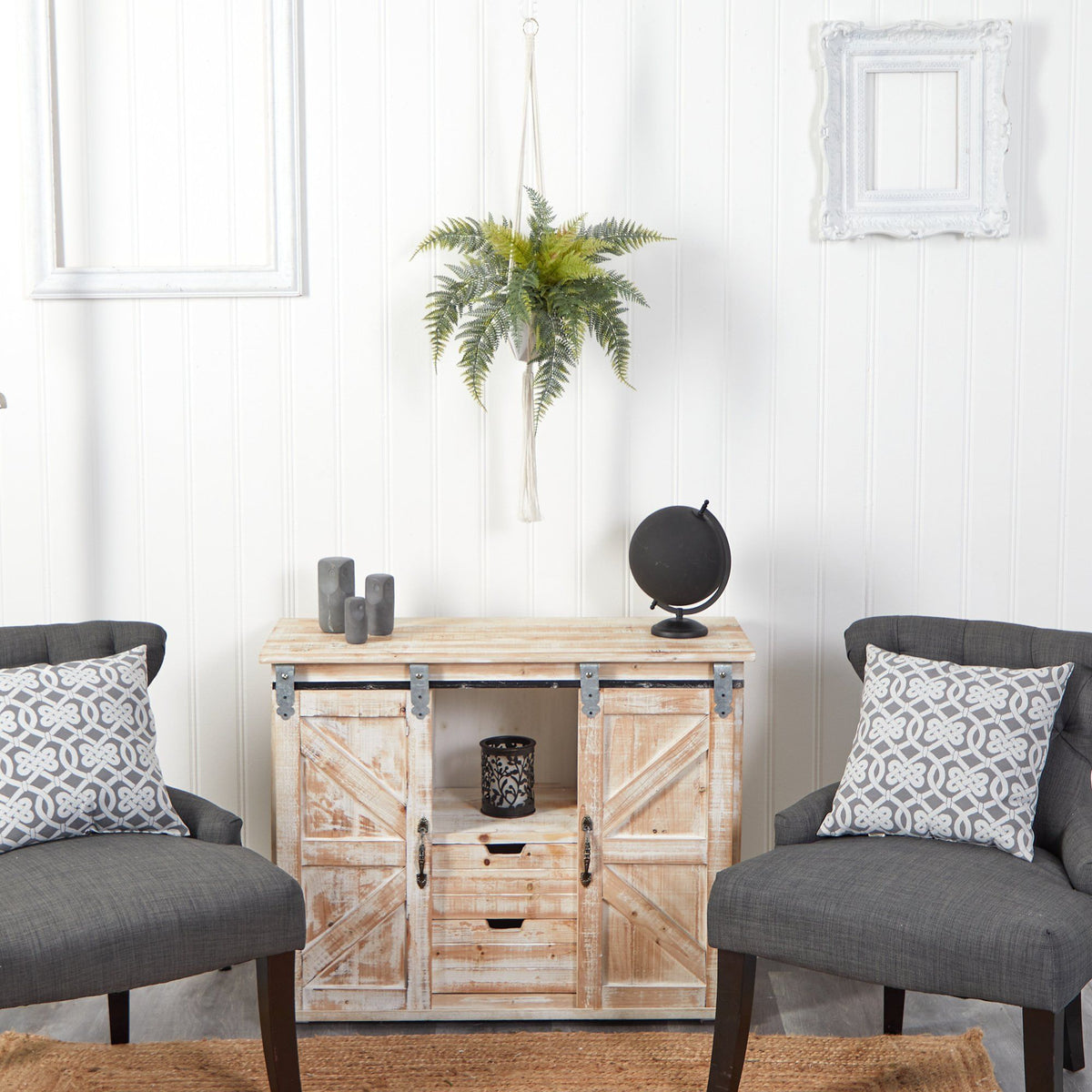 a room with a table and chairs