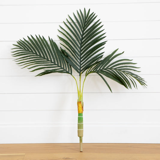 3’ Artificial Golden Cane Palm Tree Without Pot