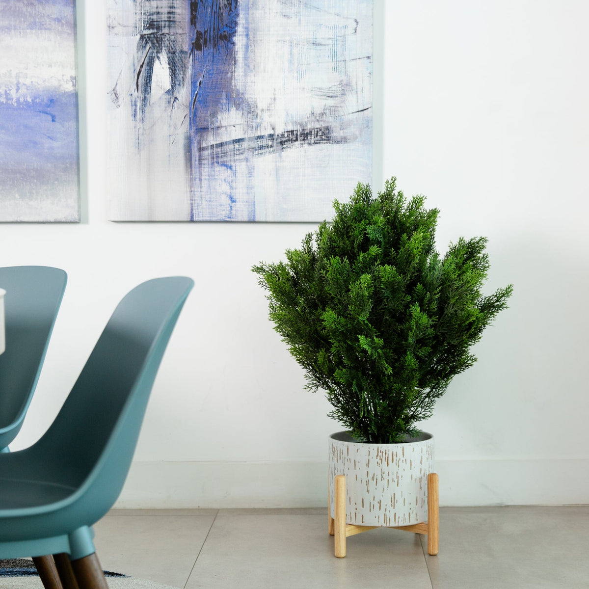 a plant in a pot