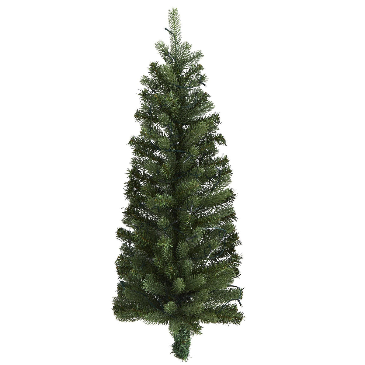a green tree with many needles