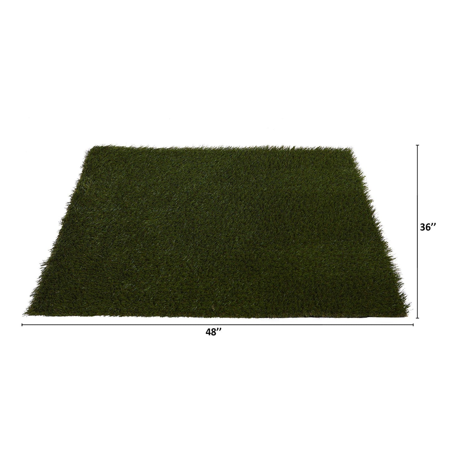 3’ x 4’ Artificial Professional Dark Grass Turf Carpet UV Resistant (Indoor/Outdoor)