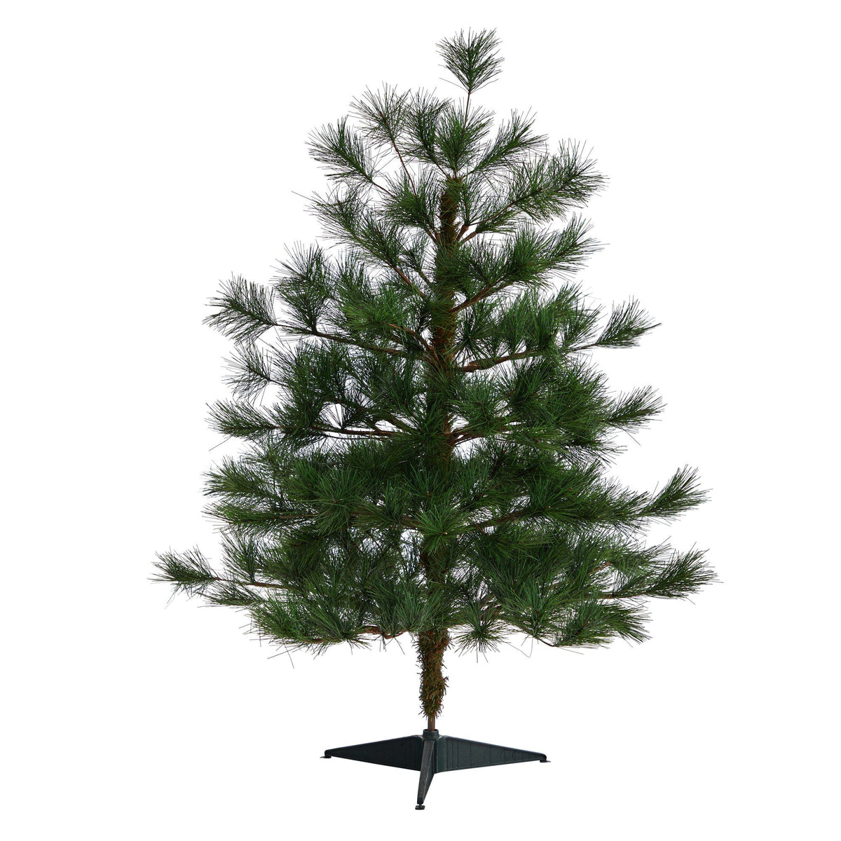 a tree with green needles
