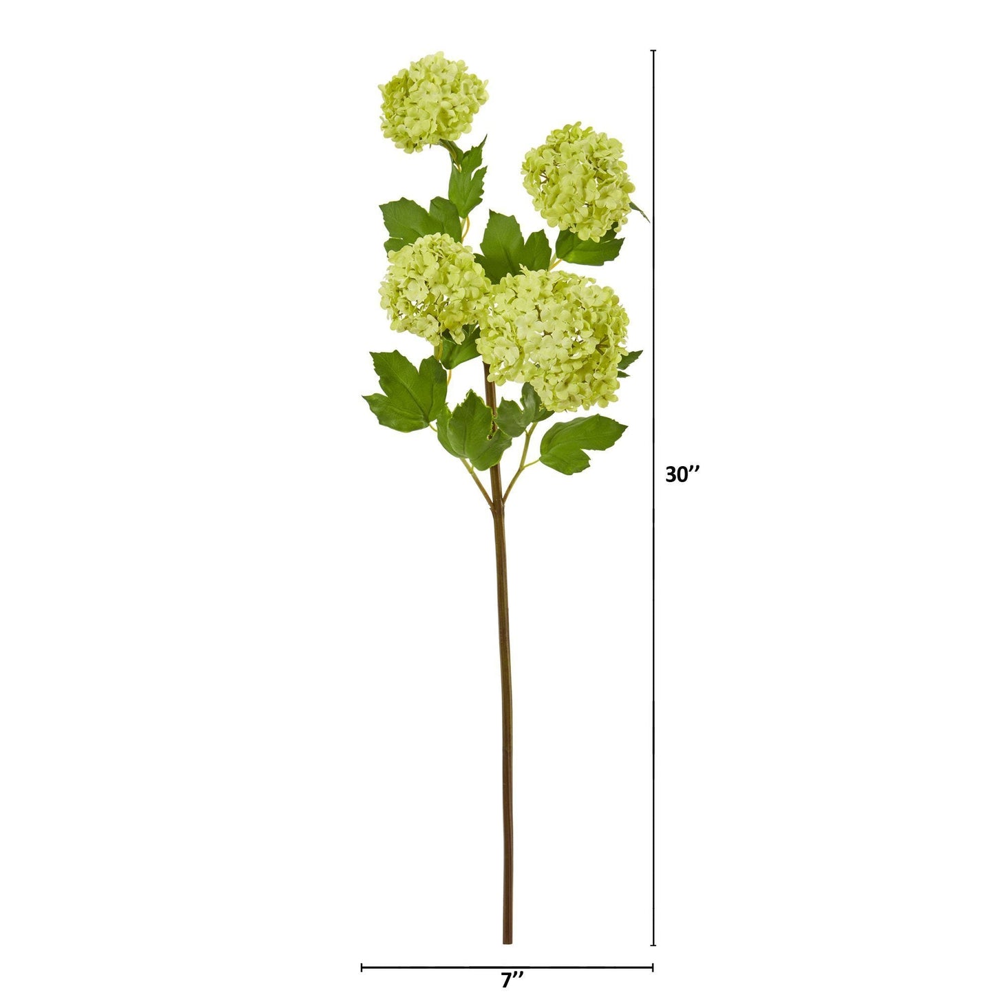 30” Snowball Hydrangea Artificial Flower (Set of 3)
