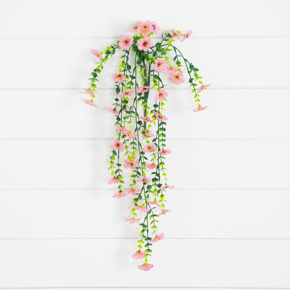 30" UV Resistant Artificial Daisy Hanging Plant (Indoor/Outdoor) - Set of 6