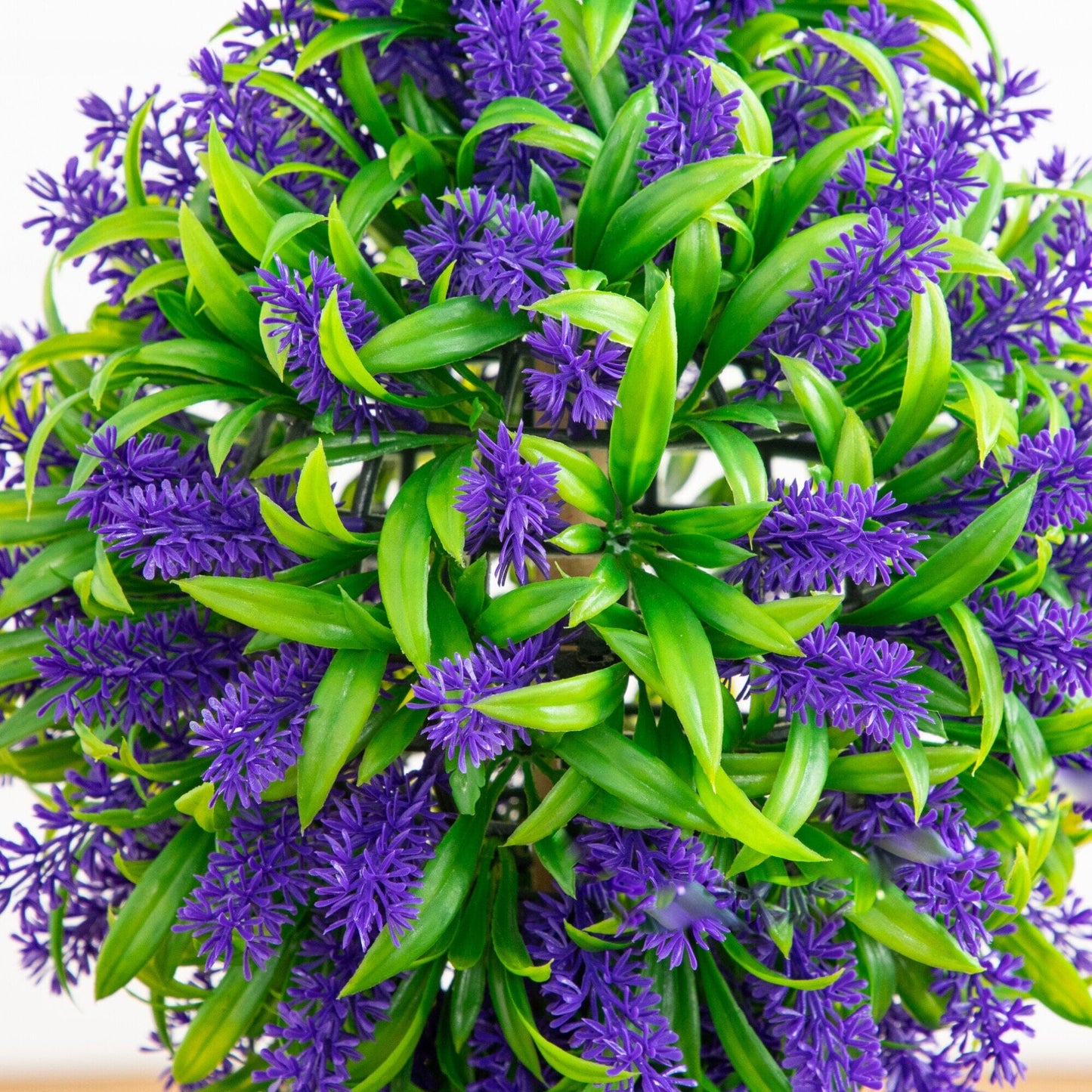 31" UV Resistant Artificial Easter Bunny Shaped Lavender Topiary (Indoor/Outdoor)
