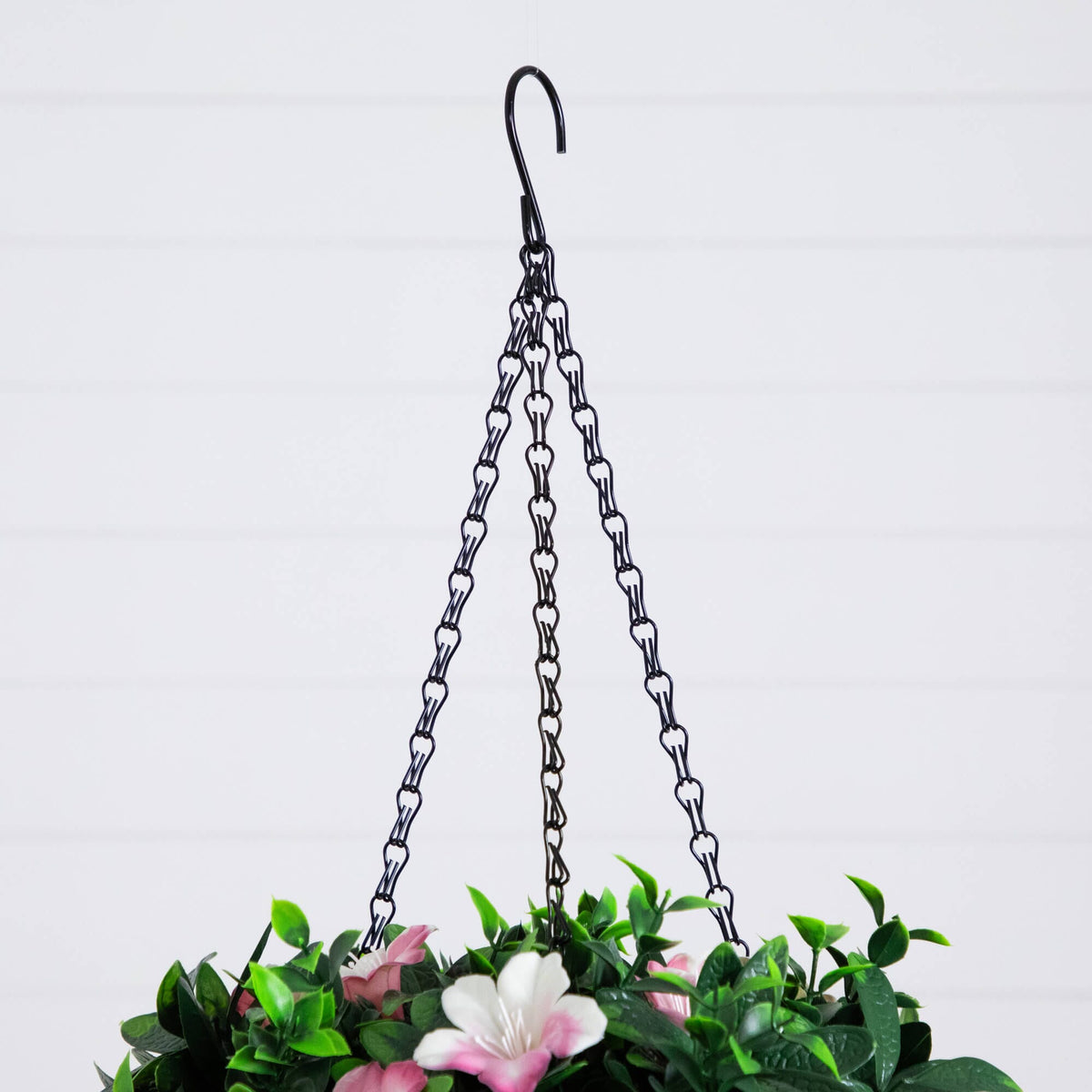a pot with flowers