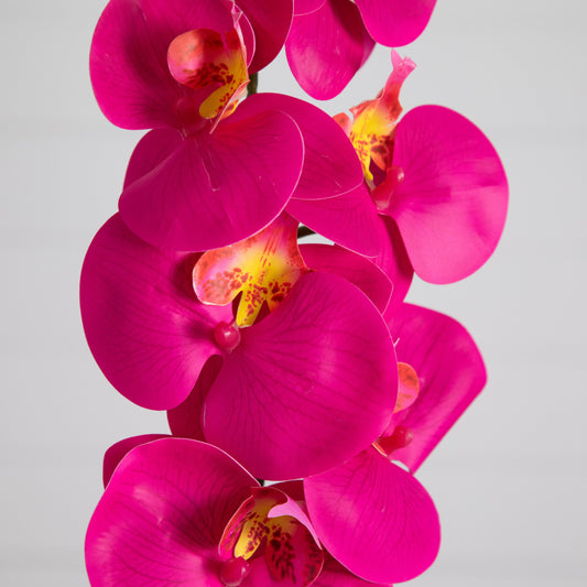 35" Artificial Orchid Flower Stems - Set of 3
