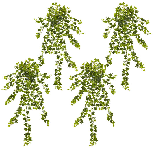 a group of green leaves
