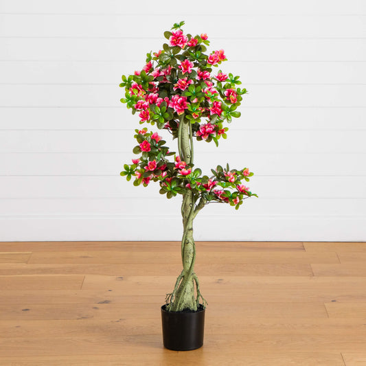 4' UV Resistant Artificial Azalea Tree (Indoor/Outdoor)
