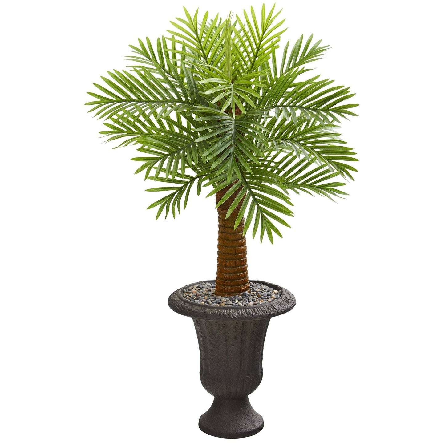 42” Robellini Palm Artificial Tree in Decorative Brown Urn