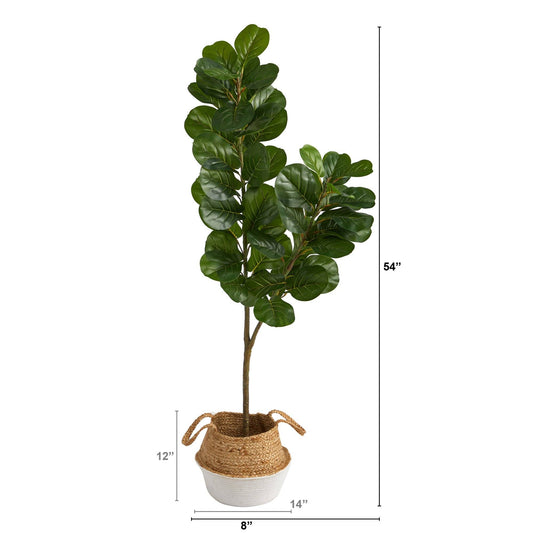 a plant in a pot size