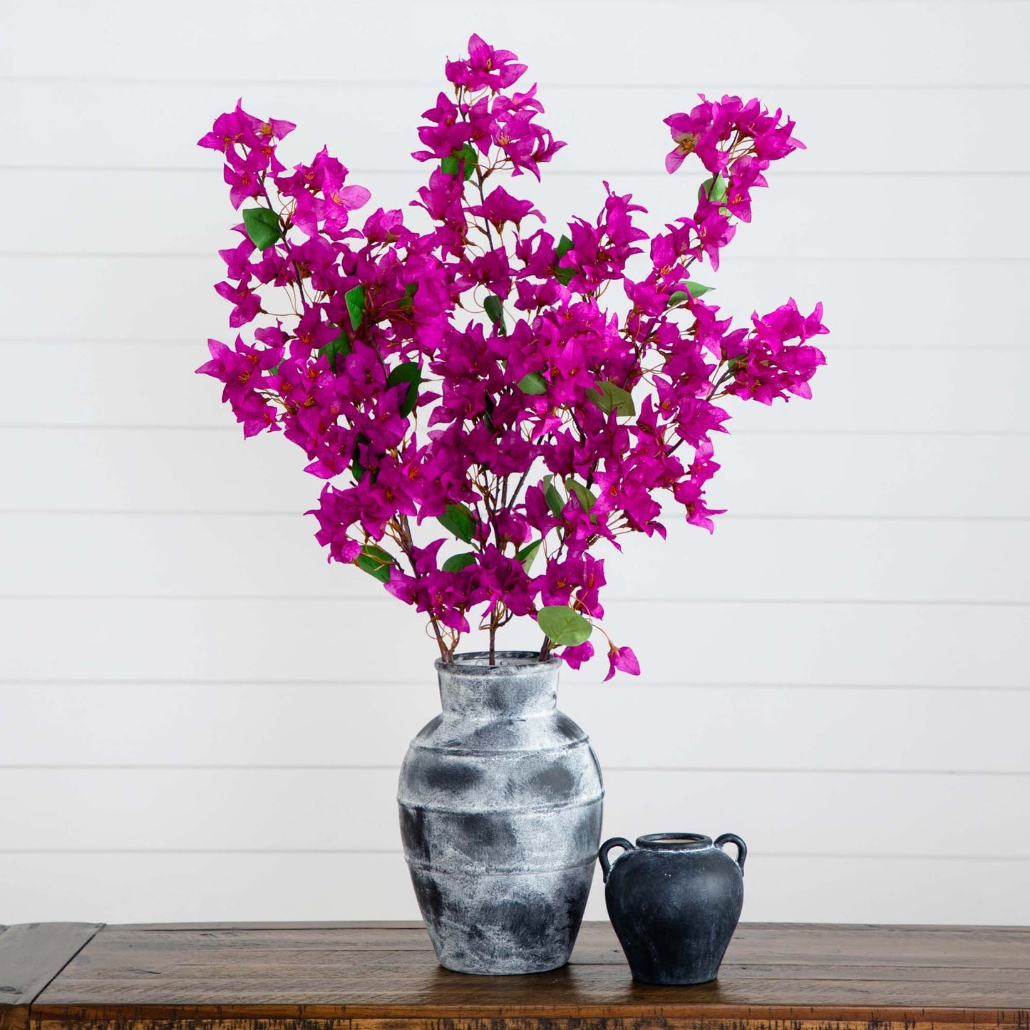 47" Artificial Bougainvillea Stems - Set of 3