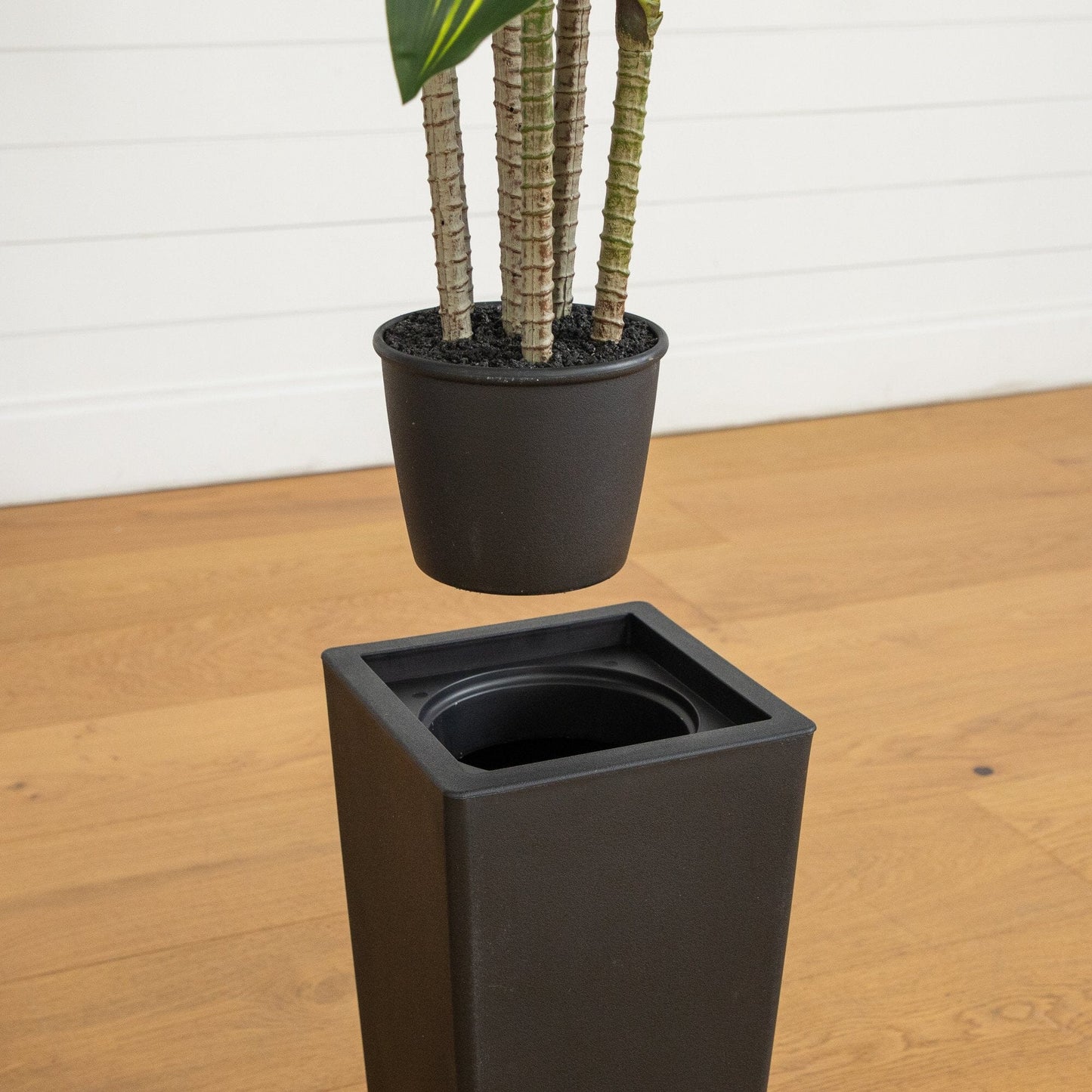5' Artificial Real Touch Dracaena in Decorative Planter