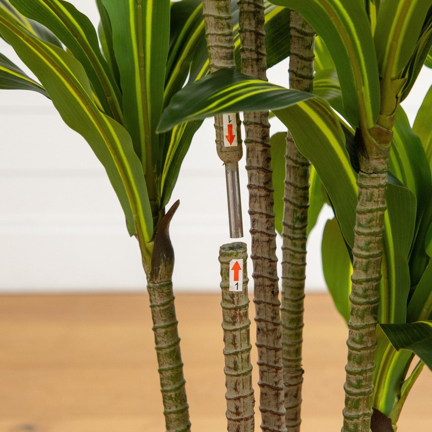 5' Artificial Real Touch Dracaena in Decorative Planter