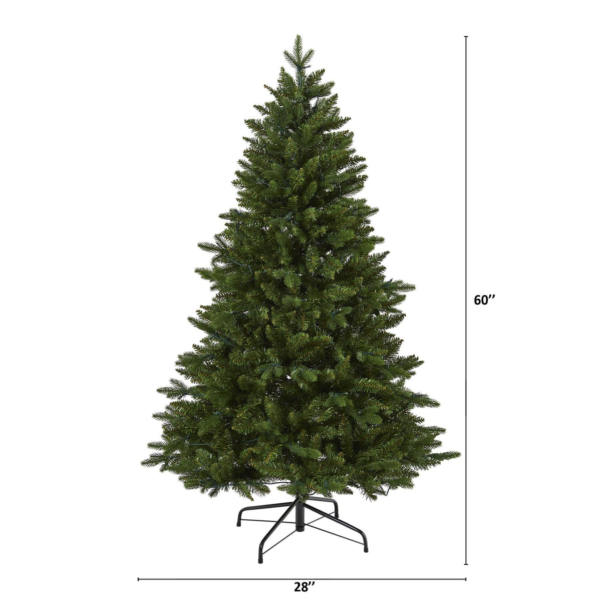 a tall christmas tree with a height of 6 feet