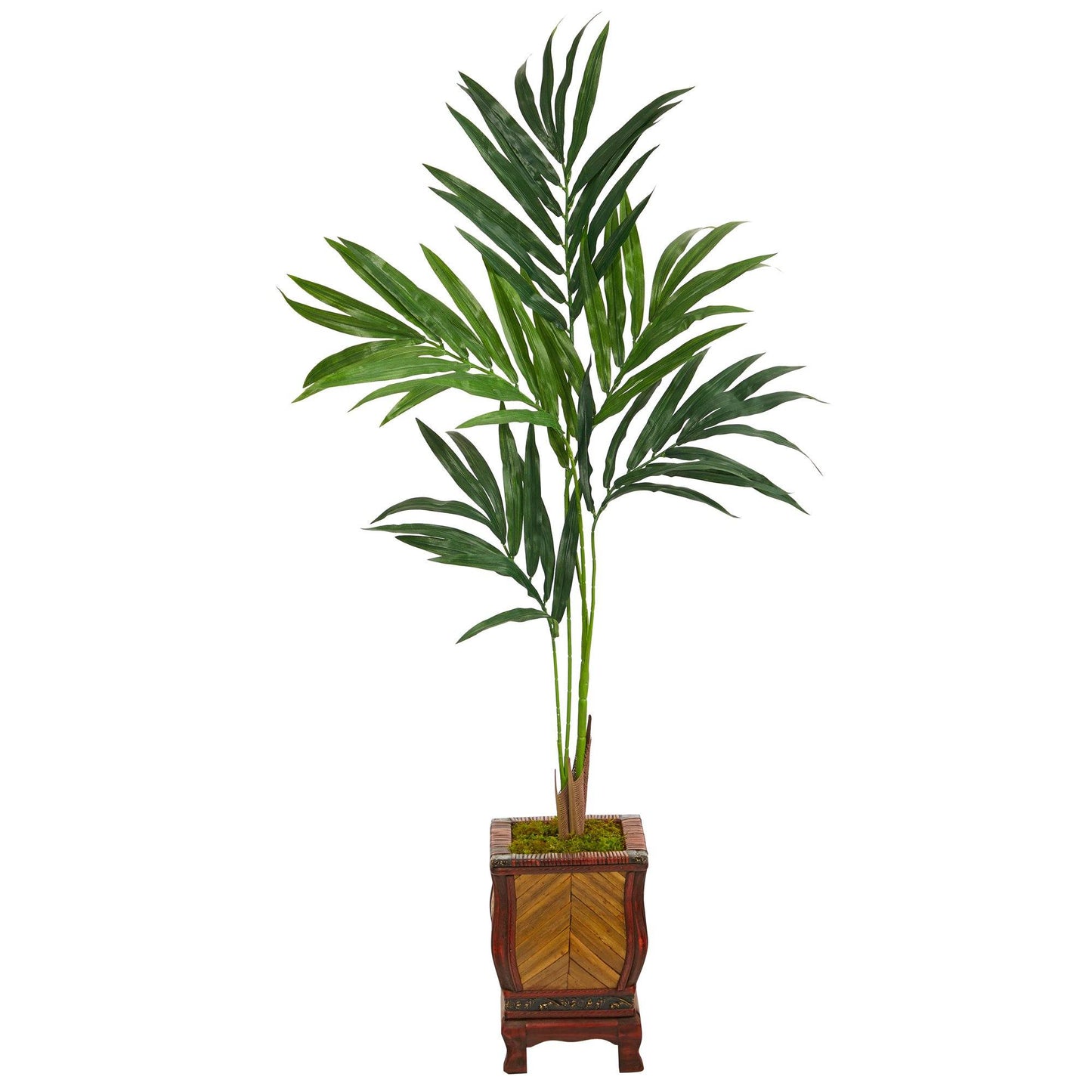 51” Kentia Artificial Palm Tree in Decorative Planter