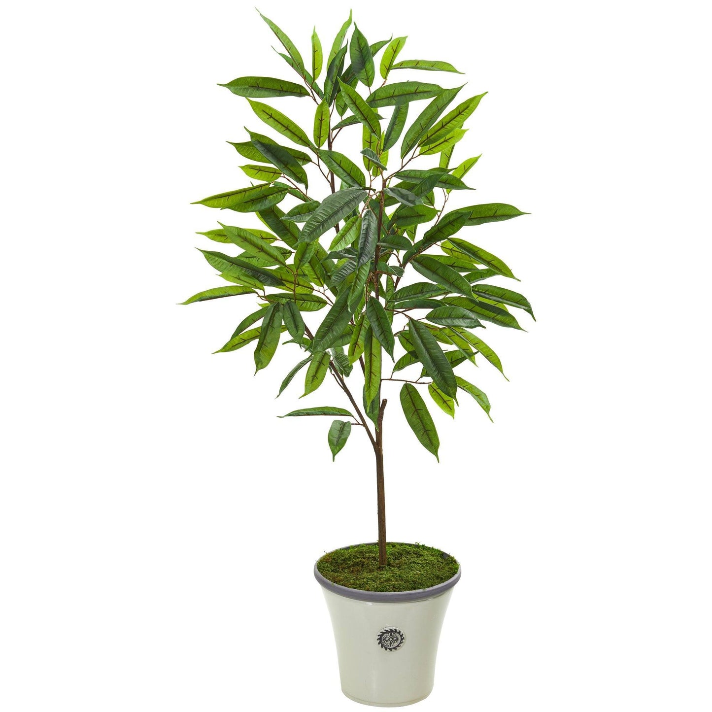53” Ficus Artificial Plant in Decorative Planter