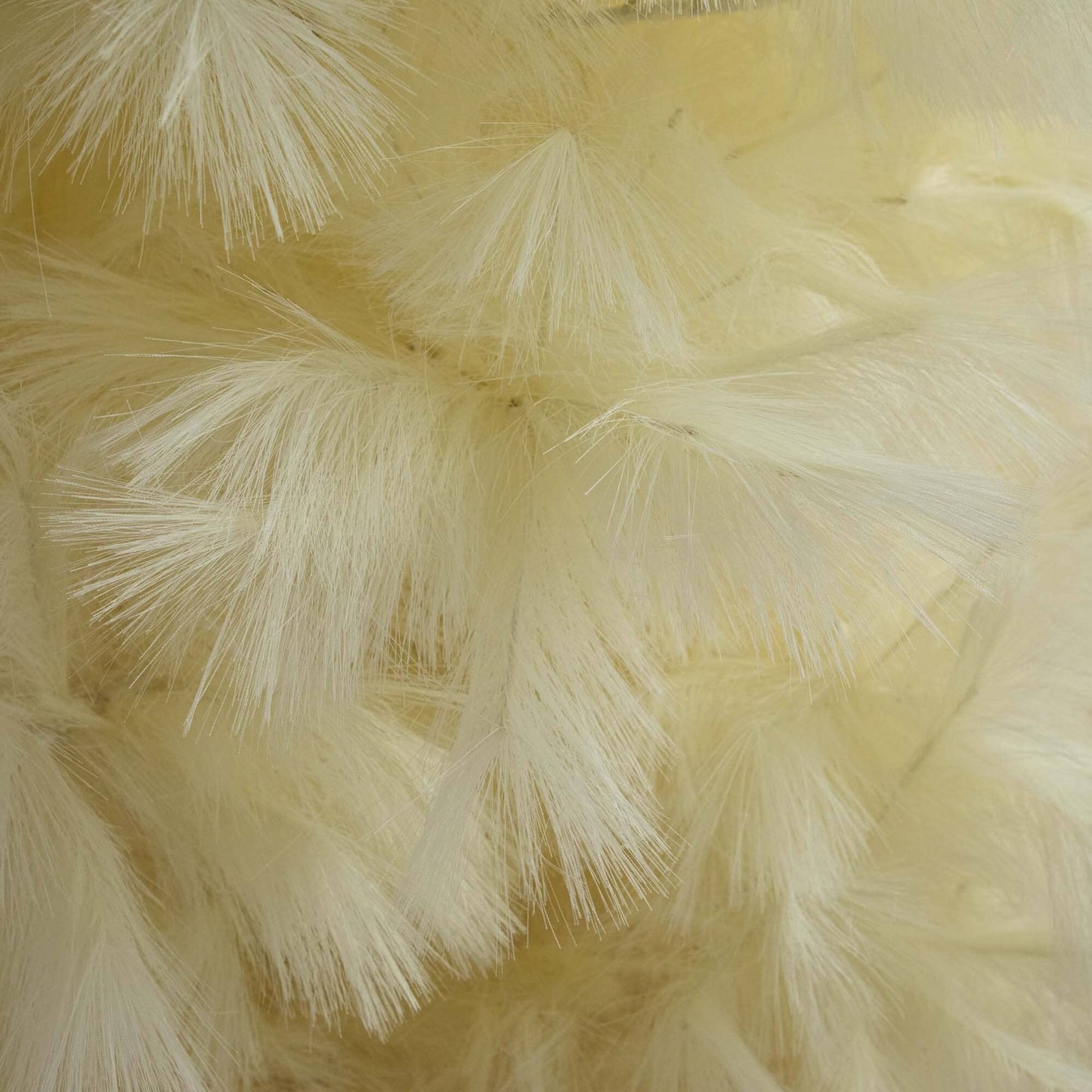 6’ Artificial Off-White Pampas Grass Christmas Tree
